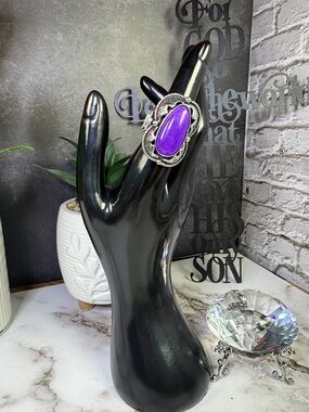 paparazzi Purple Oval Statement Ring